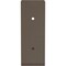 Ekena Millwork Steel Hanging Shelf Bracket, Hammered Brown 2"W x 6"D x 5 1/2"H BKTM02X06X05HSHBR - alternate 10